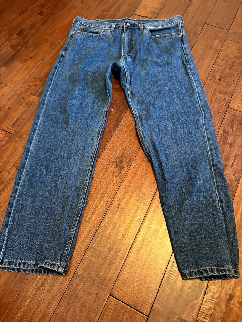Levi’s 505 Men’s Jeans 36x29 Blue Denim Regular Fit Straight Leg Classic